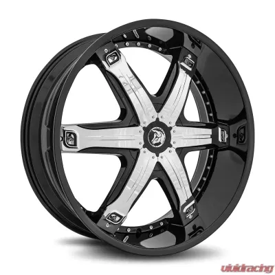 Diablo Fury Wheel 26x10 Blank 30 78.1 Gloss Black - FUR-261BLNK3078LB
